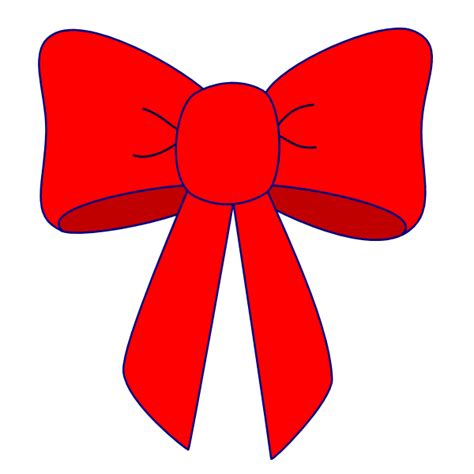 Red Bow Template